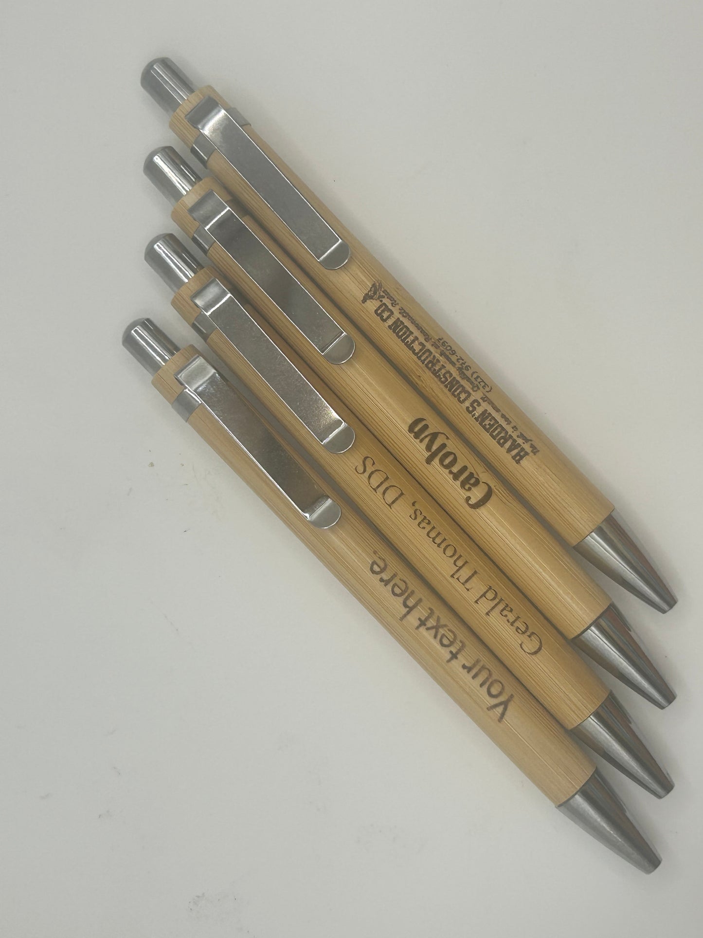 Personalized Engraved Bamboo Pen – Eco-Friendly, Elegant Writing Gift