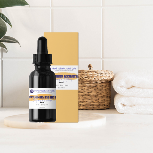 Awakening Essence Body Oil – Bergamot & Patchouli for Energizing Clarity
