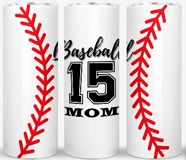 Sports Mom Tumbler – Proud & Loud (7 Sport Options)