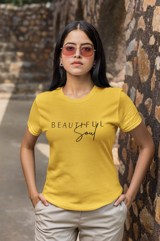 Beautiful Soul Shirt – Inspirational Self-Love Tee for Women | Positive Energy Graphic T-Shirt