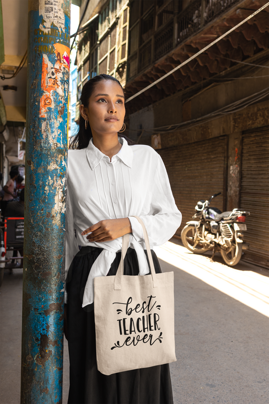 Best Teacher Ever Tote – Classic Edition