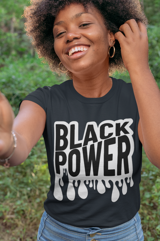 Black Power Unisex Tee – Fist Symbol Empowerment Shirt | African American Unity T-Shirt