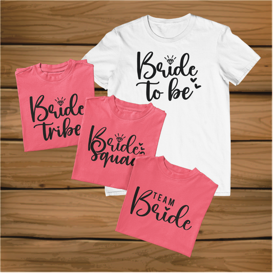 Bride to Be T-Shirt – Bridal Shower & Bachelorette Party Tee