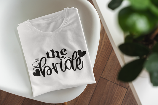 The Bride and Crew Shirts – Bridal Party Matching Tees