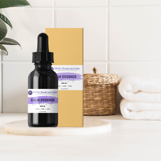 Calm Essence Body Oil – Lavender & Vanilla for Deep Relaxation