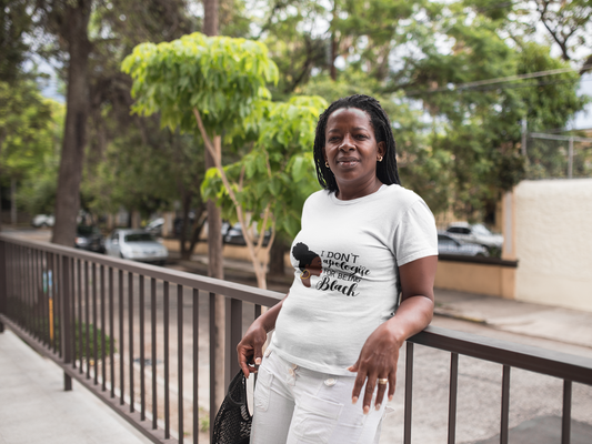 I Don't Apologize for Being Black Shirt – Unapologetically Black Pride Tee | Empowerment Statement T-Shirt