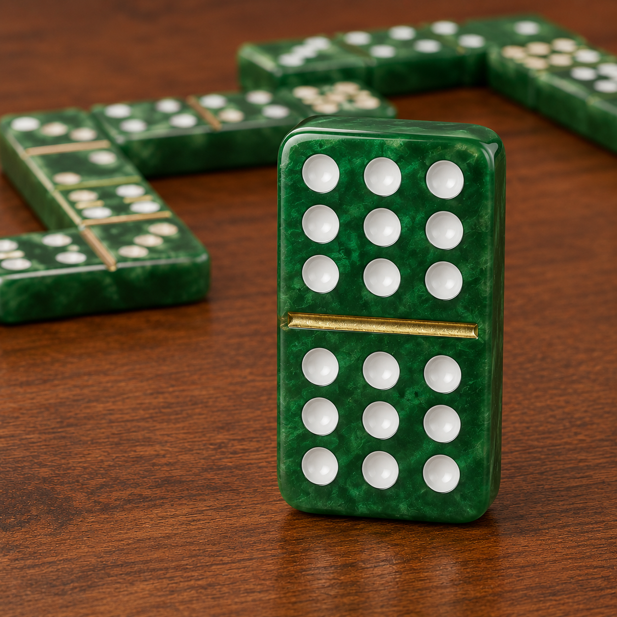 Custom Dominoes – Personalized Tile Set with Coordinating Bag