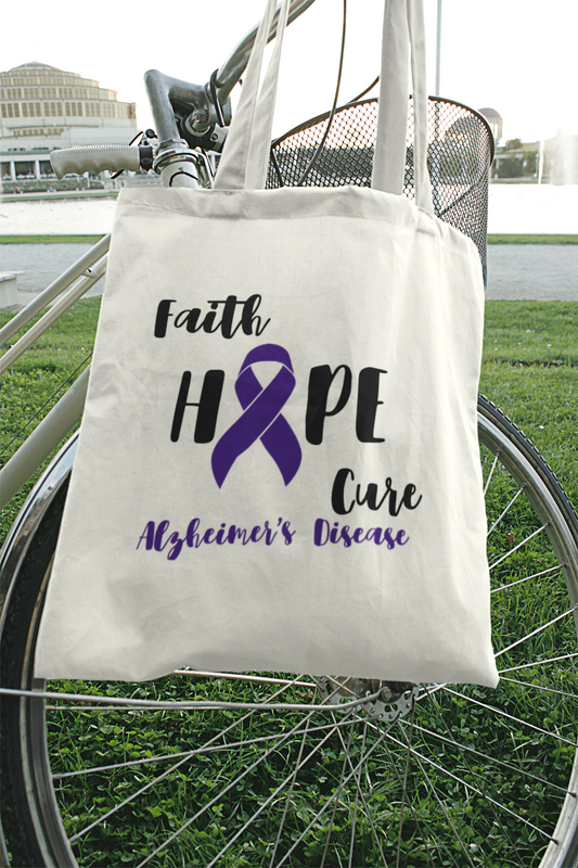 Awareness Ribbon Tote Bag – Custom Cause Support Gift