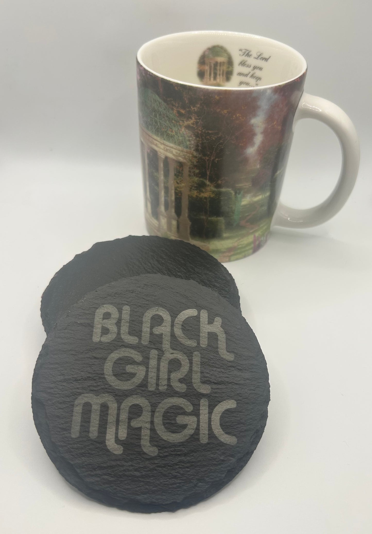 Custom Engraved Coasters – Slate, Wood or Cork - Personalized Gift