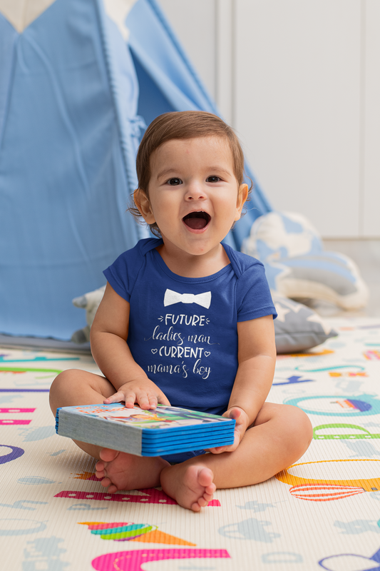 Future Ladies Man Onesie – Funny Baby Boy Outfit – Cute Newborn Gift