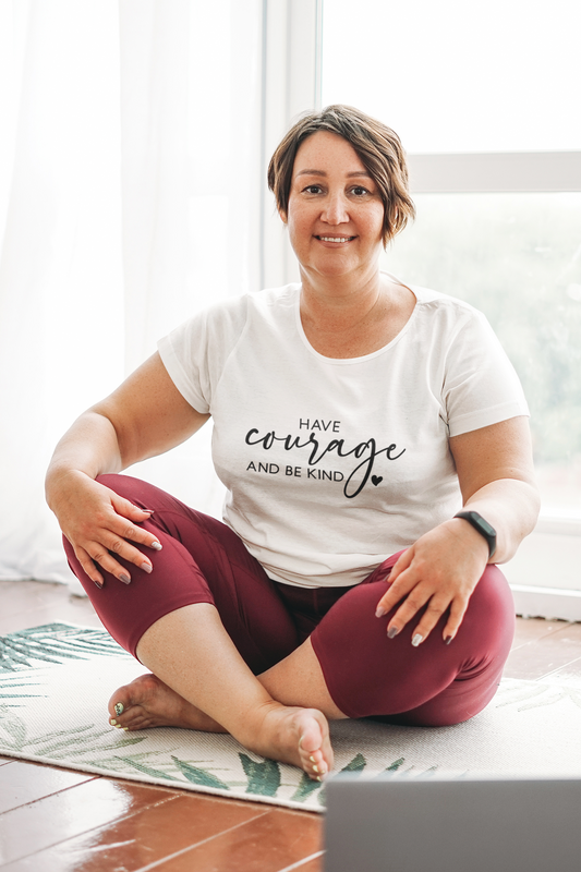Have Courage and Be Kind Shirt – Inspirational Quote Tee for Women | Kindness Graphic T-Shirt