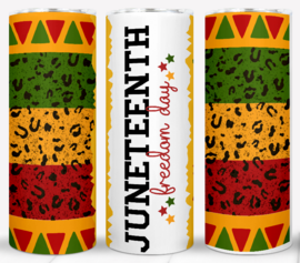 Juneteenth Tumbler – Freedom Day Tribute