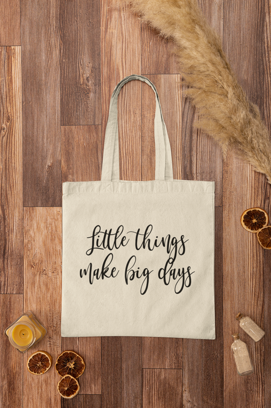 Little Things Tote – Make Big Days