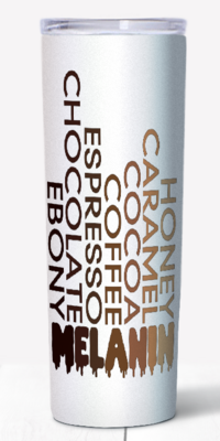 Colors of Melanin Tumbler – Beautifully Brown Collection