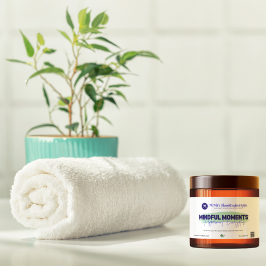 Mindful Moments Bath Salts – Grounding Aromatherapy Soak with Natural Minerals | Spa-Like Self-Care Ritual