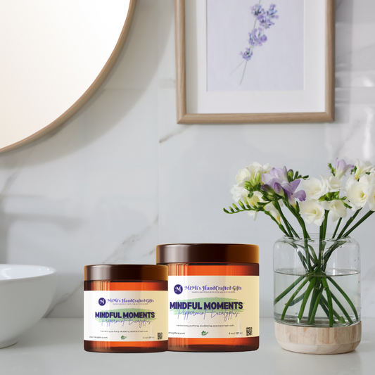 Mindful Moments Bath Salts – Grounding Aromatherapy Soak with Natural Minerals | Spa-Like Self-Care Ritual