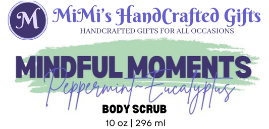 Mindful Moments Body Scrub – Grounding Aromatherapy Sugar Scrub | Gentle Exfoliation for Relaxation & Glow
