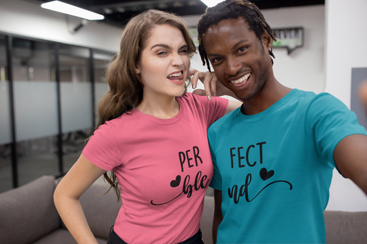 Perfect Blend Couples Shirts – Coffee-Inspired Matching Tees – Cute Couple Gift