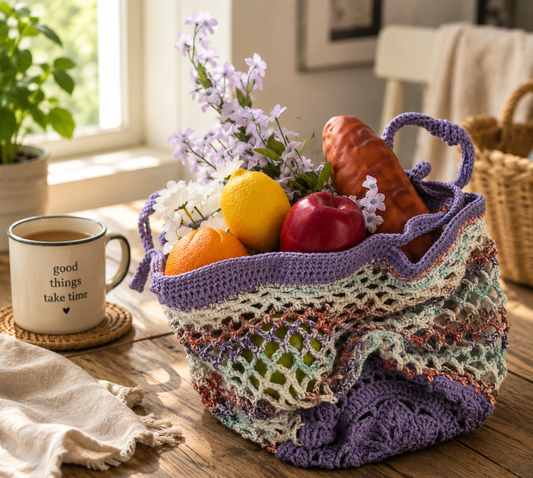 Sakura Market Bag | Eco-Friendly, Lightweight & Stylish Tote