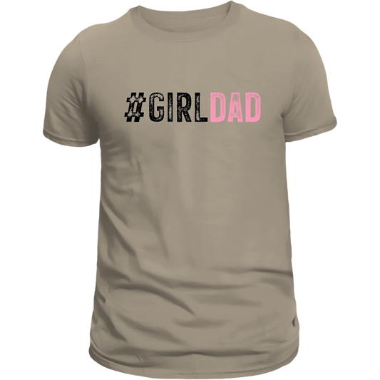 #GirlDad Graphic Tee - Casual Unisex Fit, Multiple Sizes