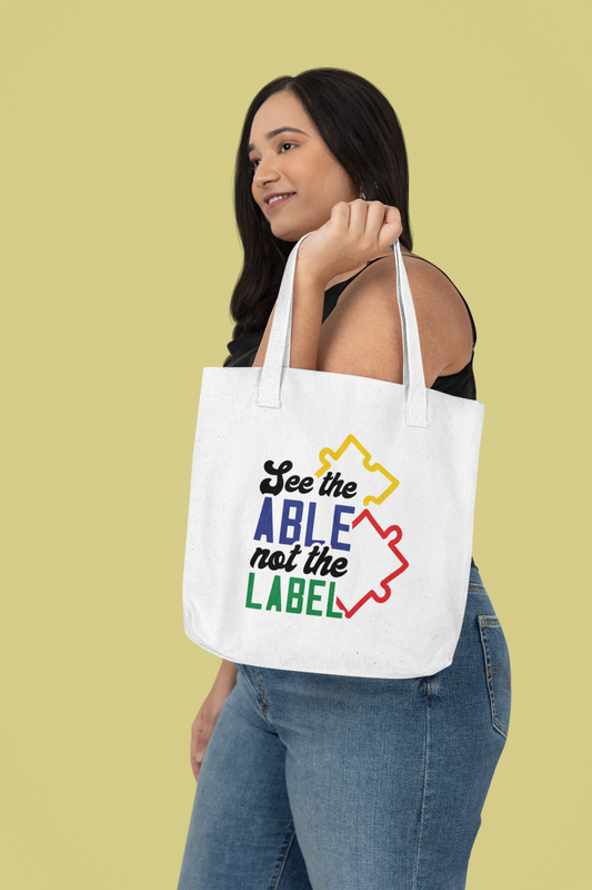 See the Able Not the Label Tote – Inspire Inclusion
