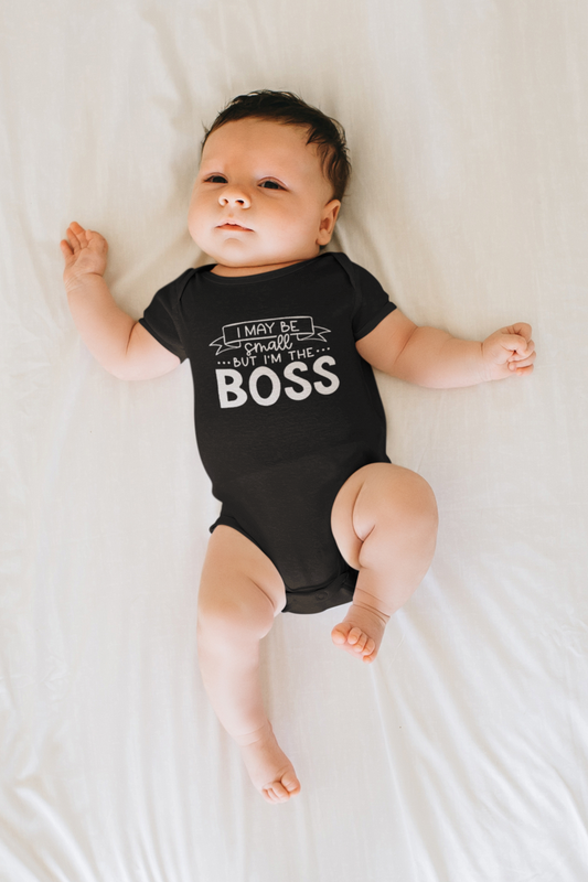 Small Boss Baby Onesie – Funny Infant Bodysuit for Future Leaders