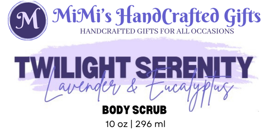 Twilight Serenity Body Scrub – Tranquil Evening Exfoliator with Calming Essential Oils | Silky, Nourished Skin