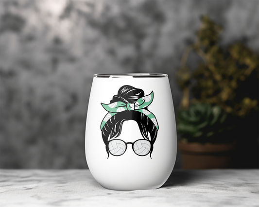 Sport Mom Wine Tumbler – Personalized for 6 Sports (Soccer, Baseball, etc.)