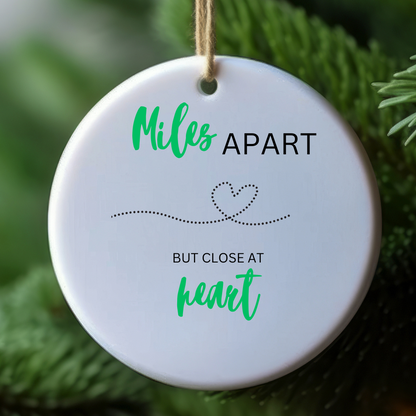Miles Apart Ornament