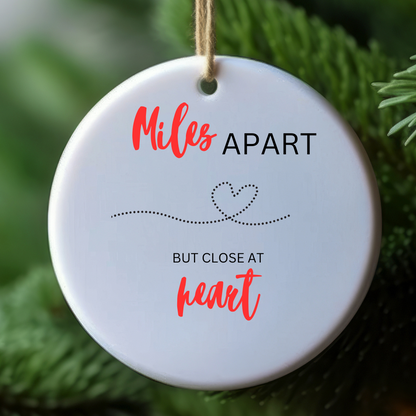 Miles Apart Ornament