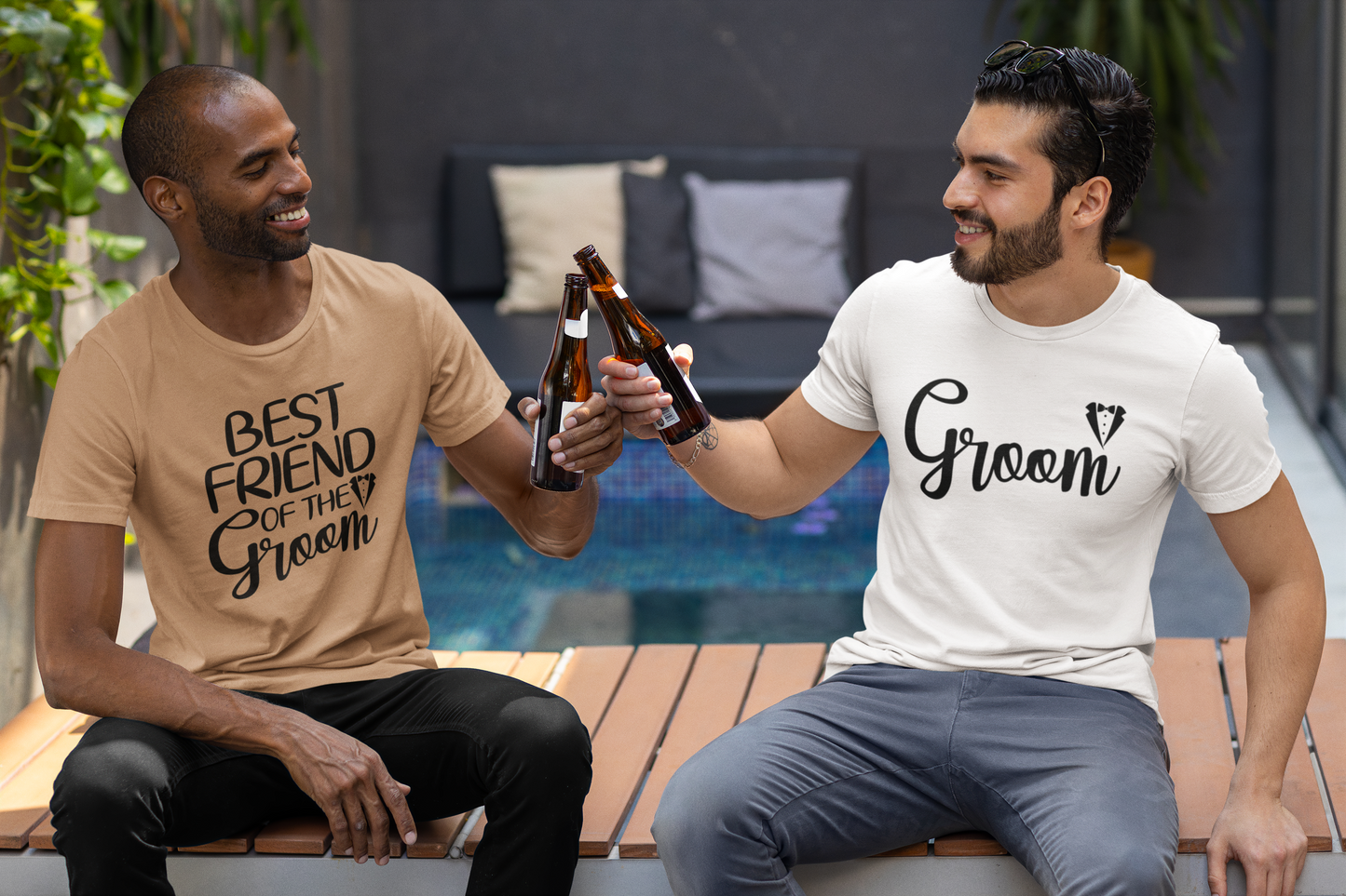 Family of the Groom Shirts – Custom Wedding Party Tees