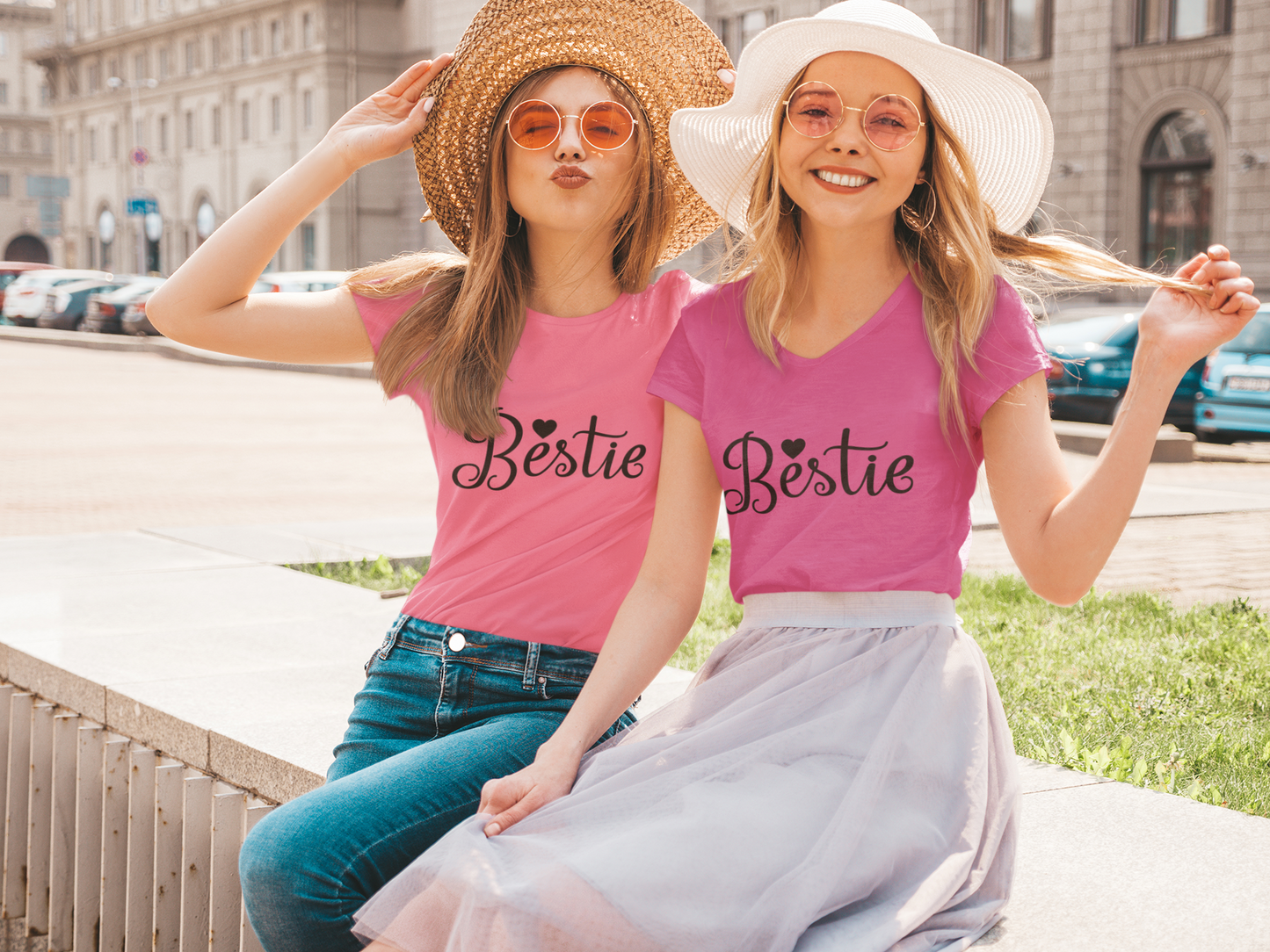 Bestie Matching Tees – Cute BFF Shirts