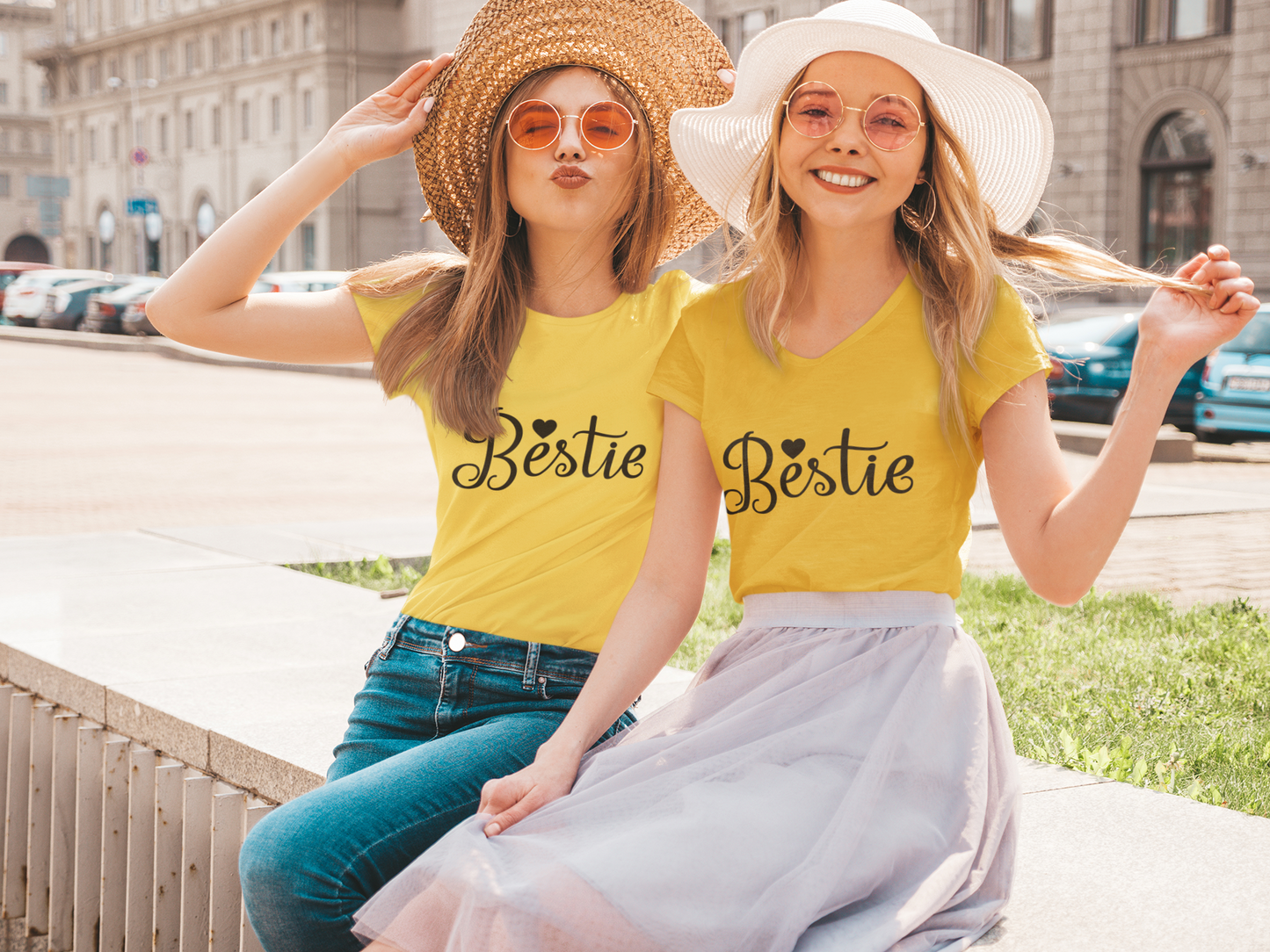 Bestie Matching Tees – Cute BFF Shirts