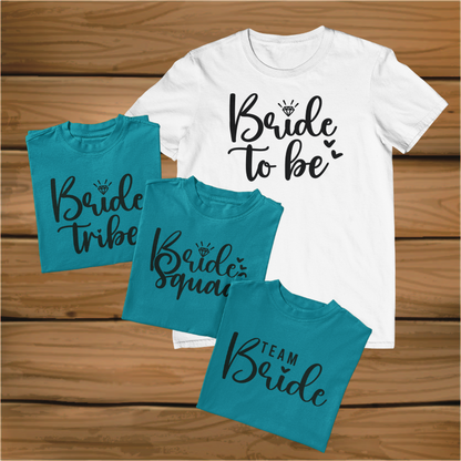 Bride to Be T-Shirt – Bridal Shower & Bachelorette Party Tee