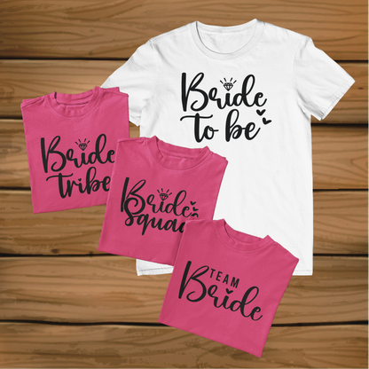 Bride to Be T-Shirt – Bridal Shower & Bachelorette Party Tee