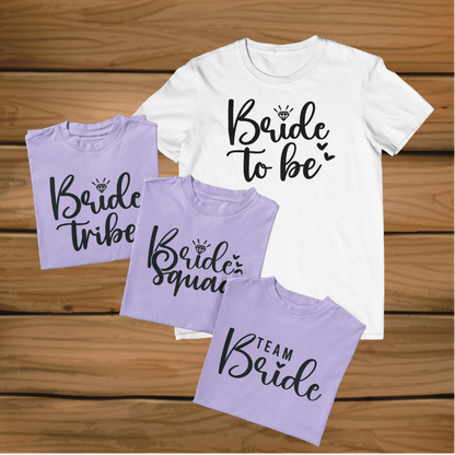 Bride to Be T-Shirt – Bridal Shower & Bachelorette Party Tee