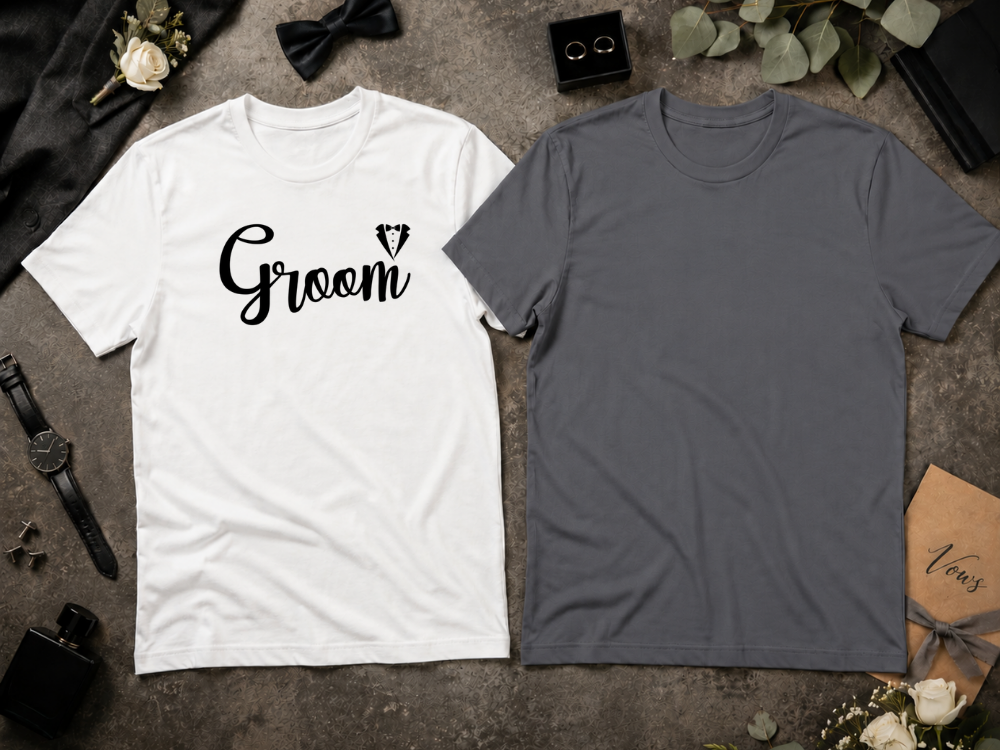 Family of the Groom Shirts – Custom Wedding Party Tees