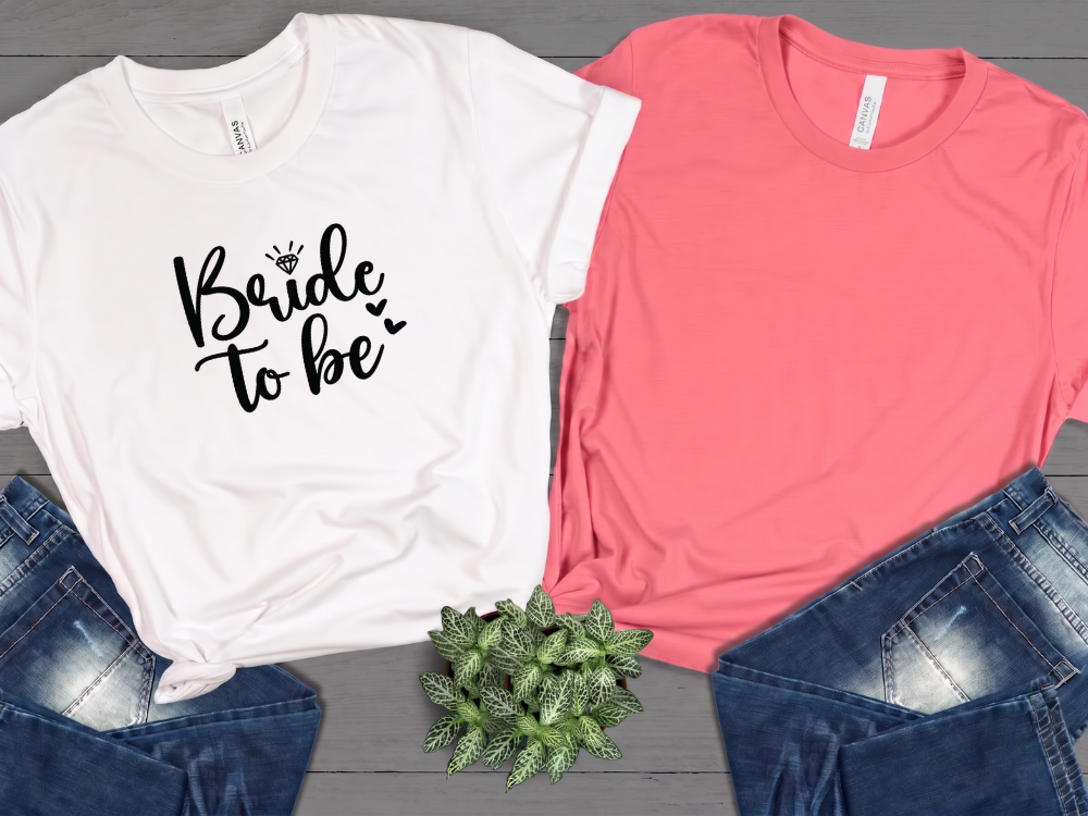 Bride to Be T-Shirt – Bridal Shower & Bachelorette Party Tee