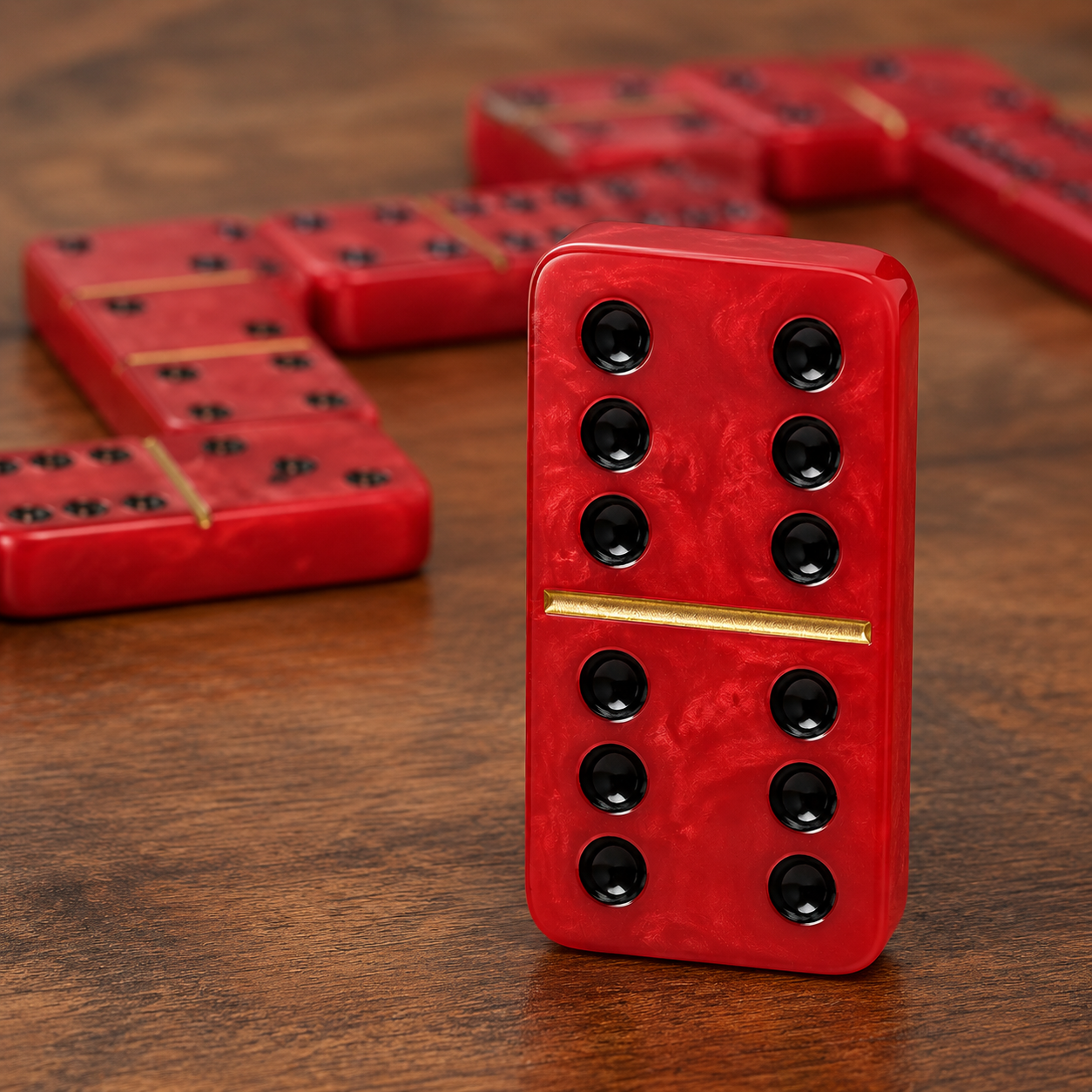 Custom Dominoes – Personalized Tile Set with Coordinating Bag