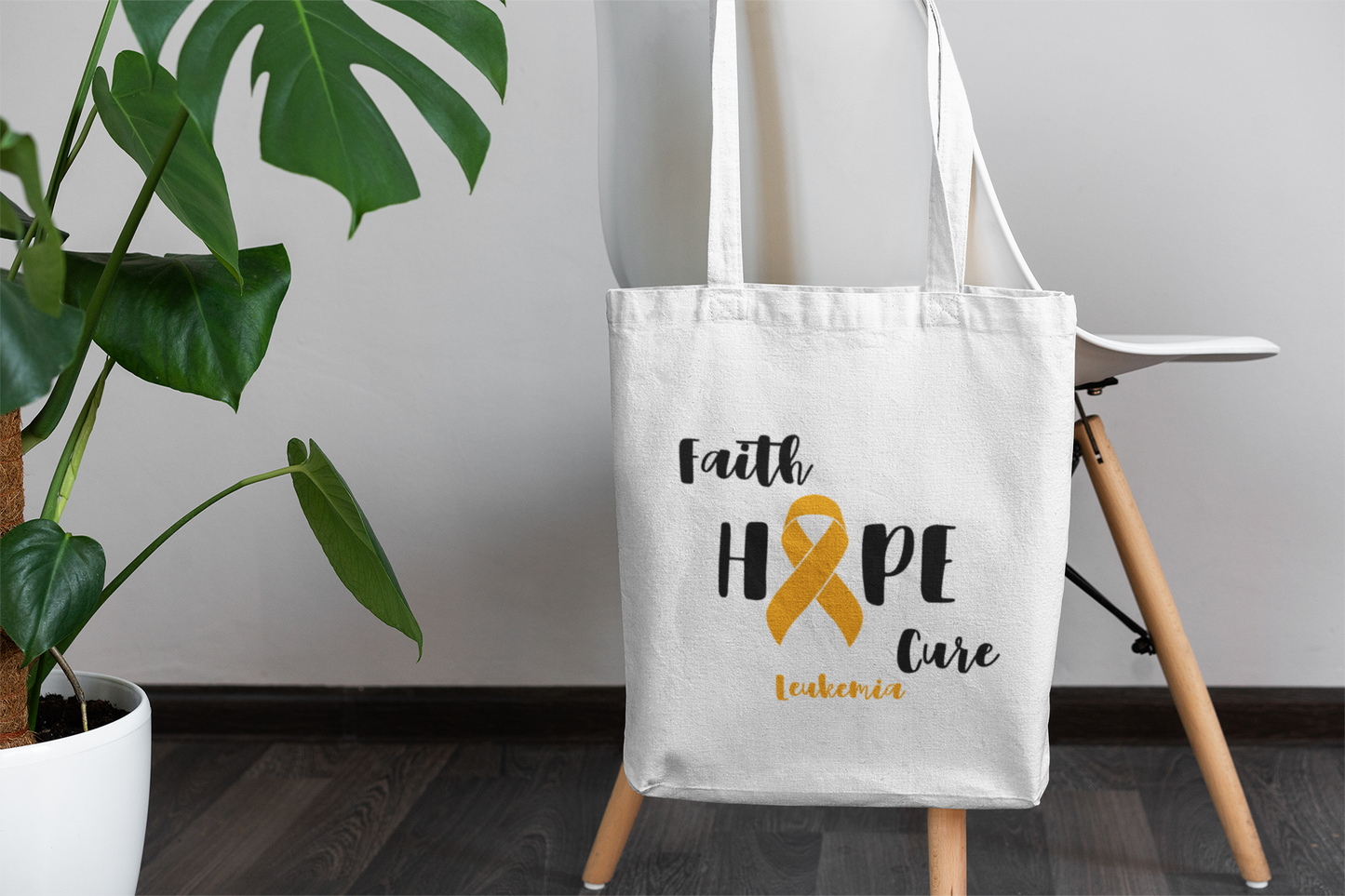 Awareness Ribbon Tote Bag – Custom Cause Support Gift