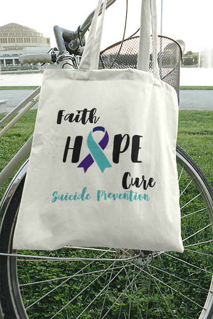 Awareness Ribbon Tote Bag – Custom Cause Support Gift