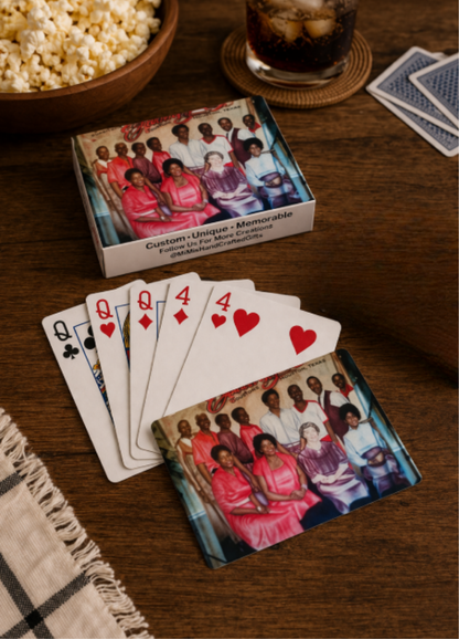 Custom Keepsake Playing Cards with Matching Box