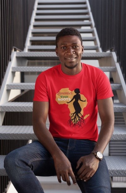 Remember Your Roots Shirt | African Heritage Pride Tee | Cultural Empowerment Graphic T-Shirt