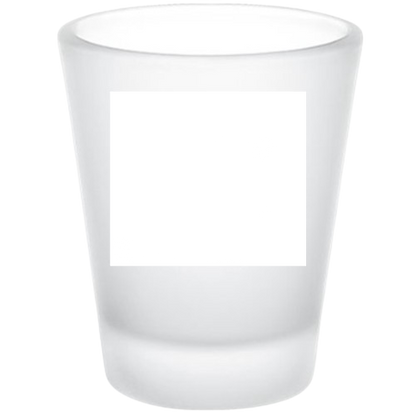 Custom Frosted Shot Glass – Personalized Engraved Shot Glass for Weddings, Parties & Gifts