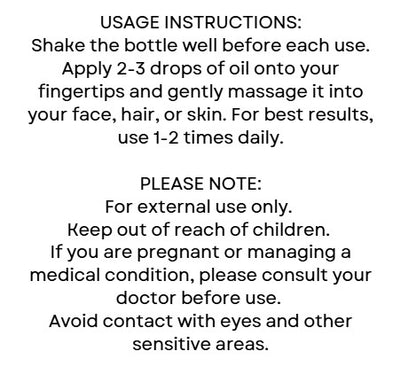 Serene Essence Body Oil – Chamomile & Geranium for Soothing Relaxation